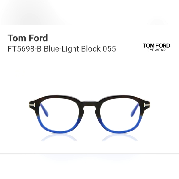 Tom Ford Eyewear Black & Blue